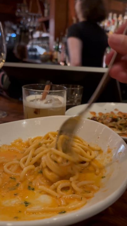 a mano - Yummy pasta situation! Calabrian chili added great flavor - Italian Near Me - Atlanta, Georgia