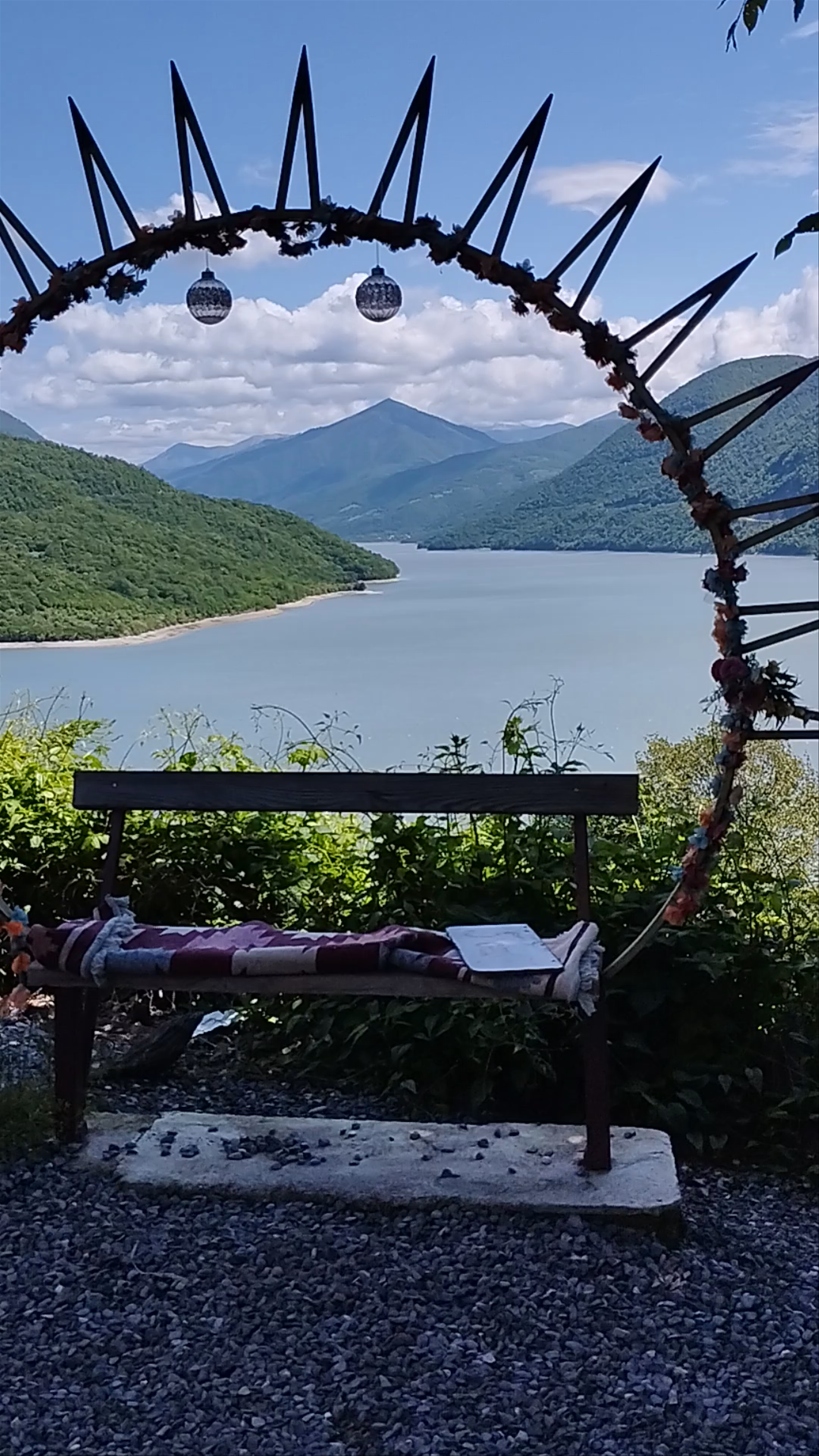 Zhinvali Water Reservoir Viewpoint