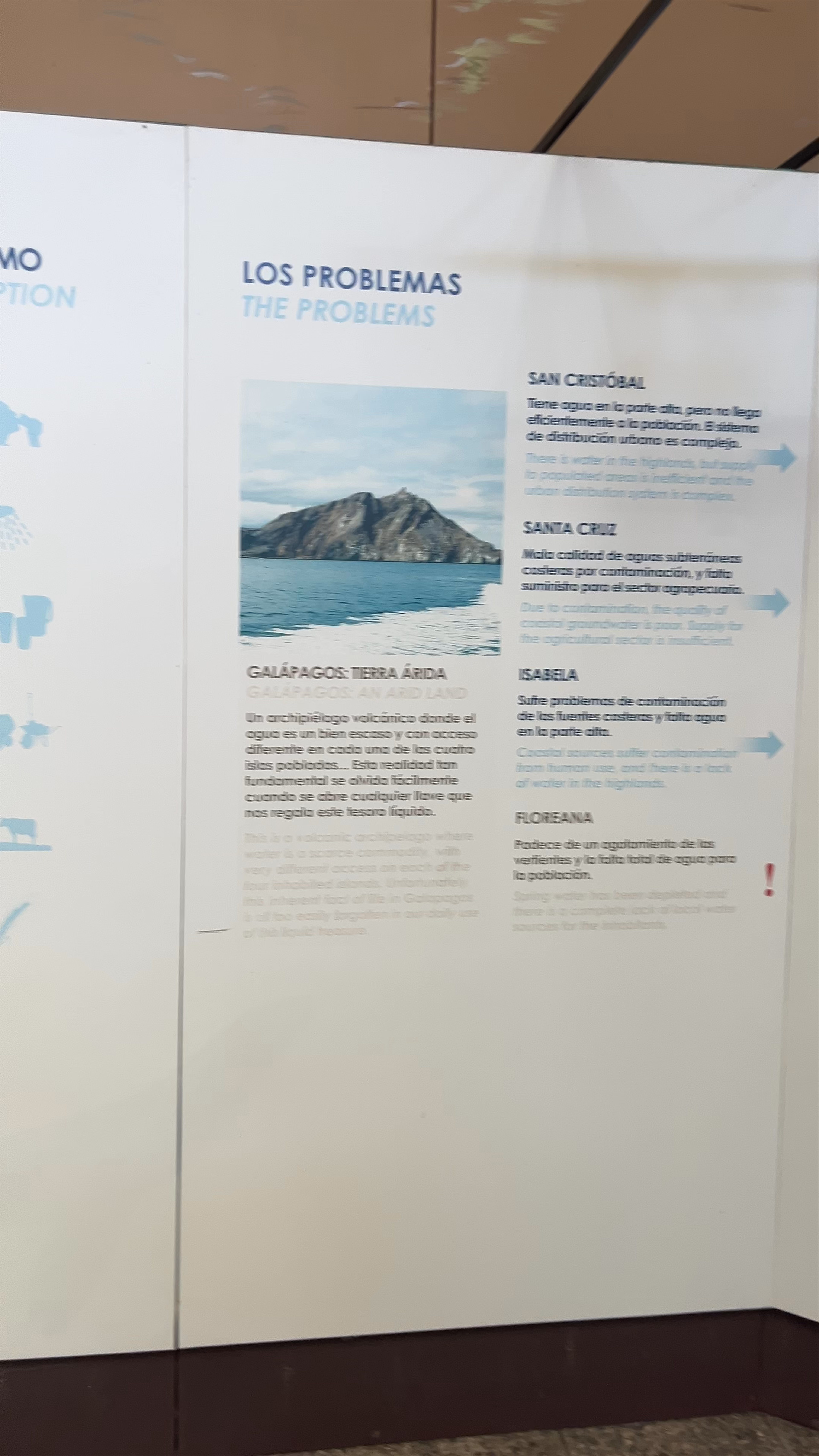 Natural Heritage and Water Issues at Centro de Interpretación Ambiental, San Cristóbal, Galápagos