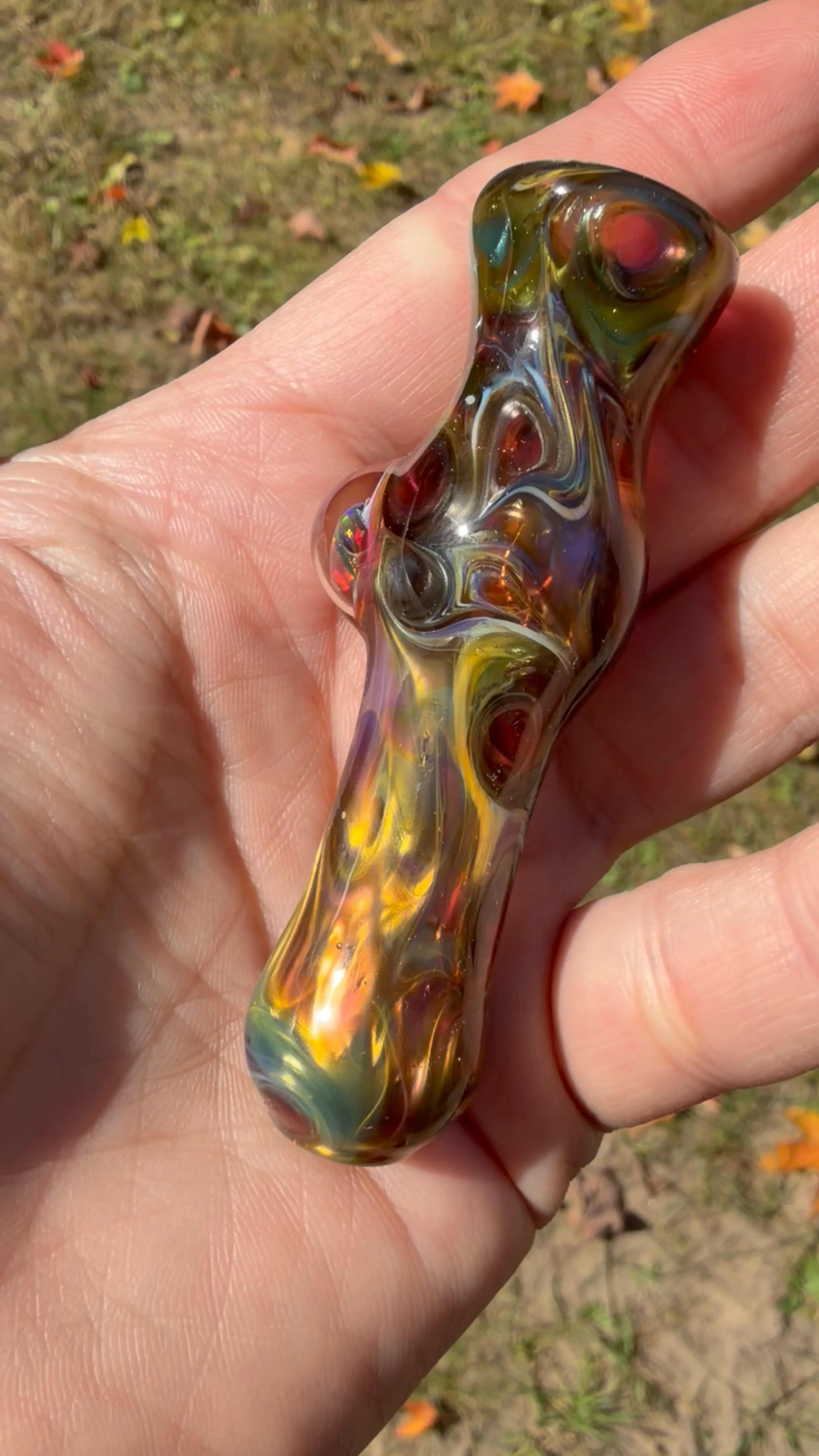 Preview pic of Tripsitter one hitter with black opal