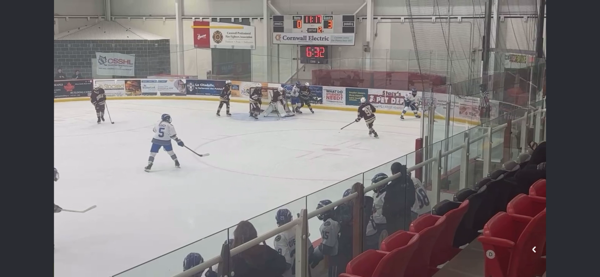 Hailey Leach's Stunning Pass & Goal for East Ottawa Stars U18 AA