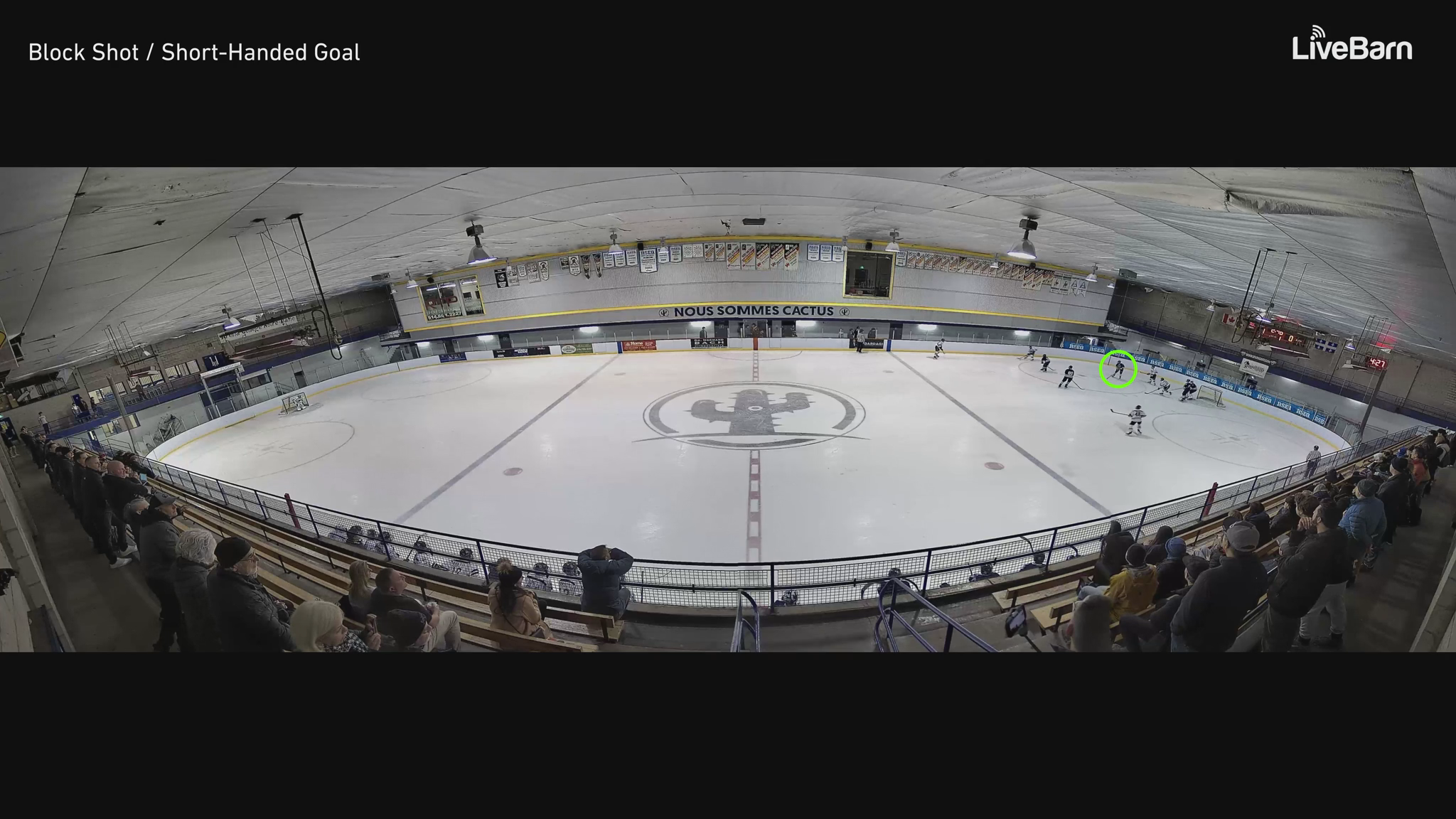 #86 Félix Rajotte Scores Short-Handed Goal for Notre-Dame College M15D1