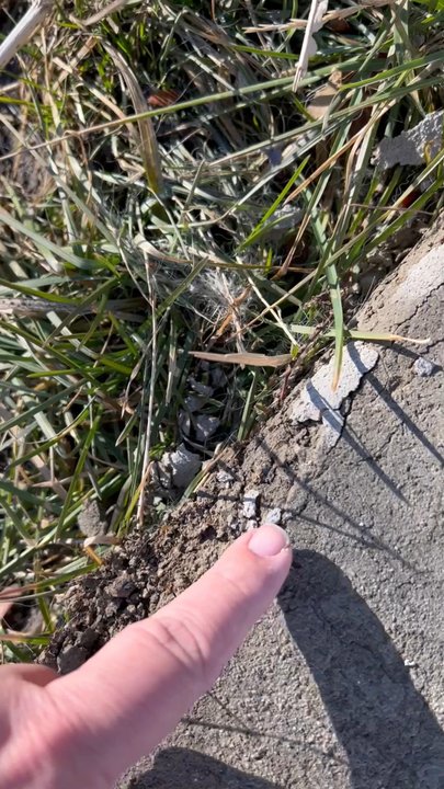 Concrete 45 - 1 year later... after the snow... it's gravel now!!! Just as the other two concrete professionals told me it would do! - Masonry/Concrete Near Me