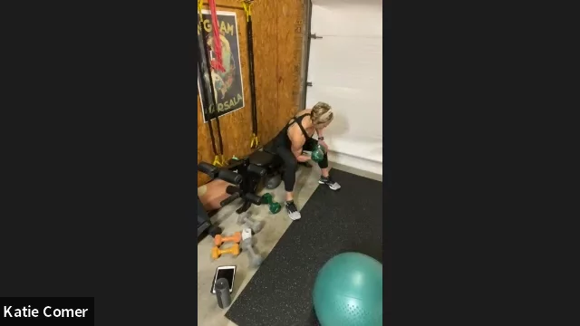 Total Body Strength:  HEAVY day 2: 20 minute block (upper block and lower block)