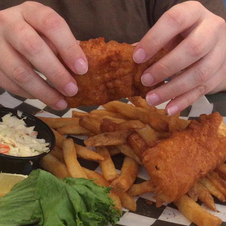 The Greene Turtle Sports Bar & Grille - Crispy, not greasy and moist perfectly cooked fish.  Fish & chips - Burgers Near Me - Hagerstown, Maryland