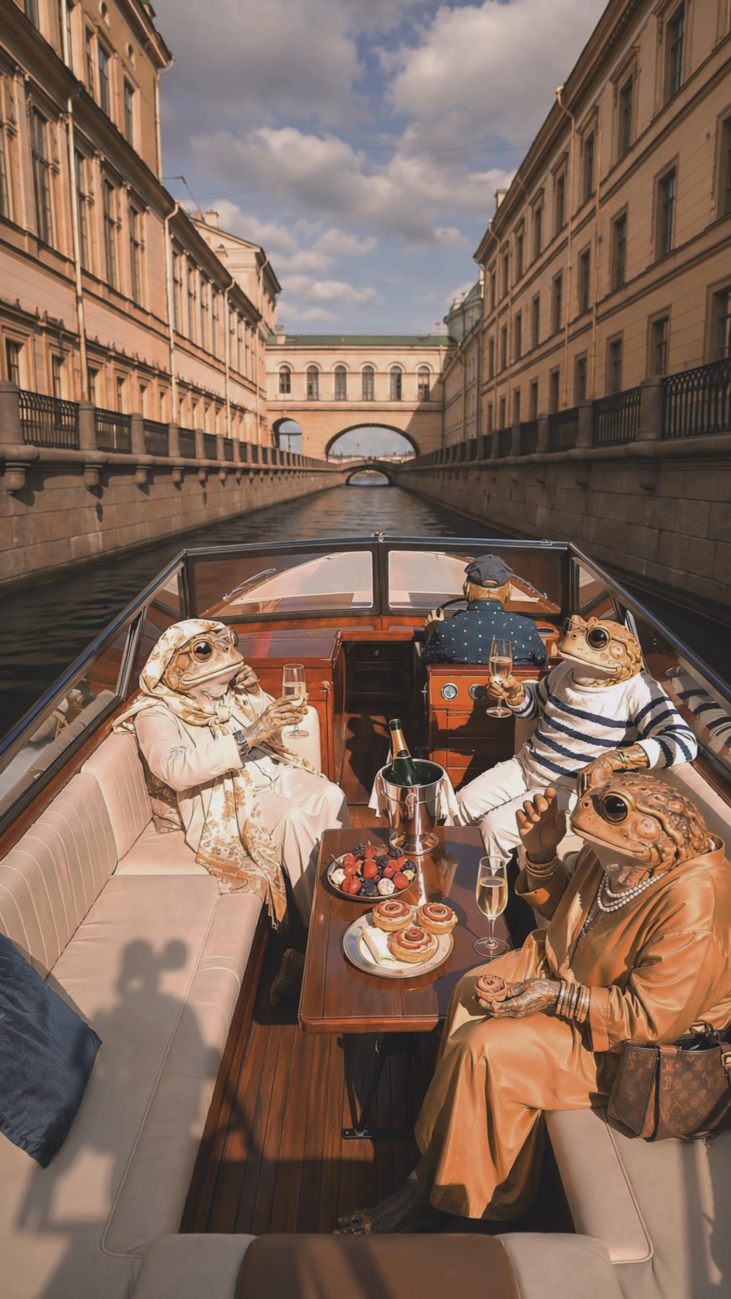 Toads in Saint Petersburg