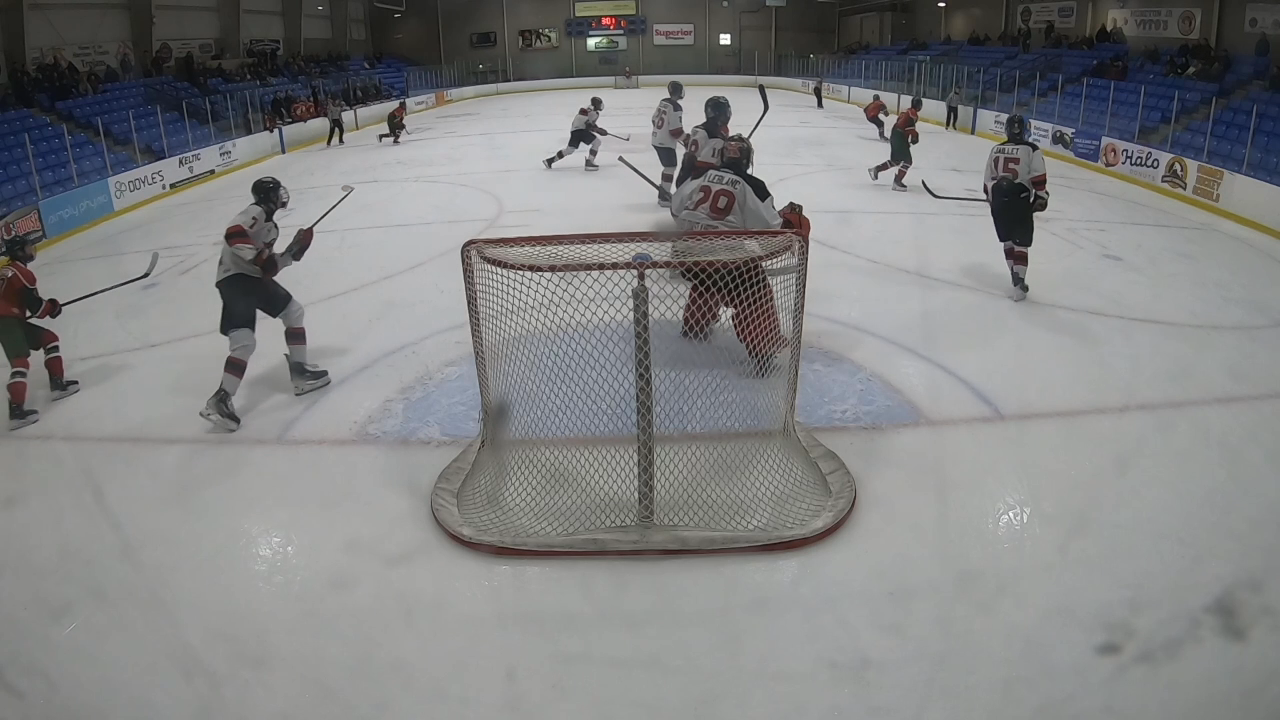 Xavier LeBlanc: U18 AAA Defensive Highlights vs Kensington PEI