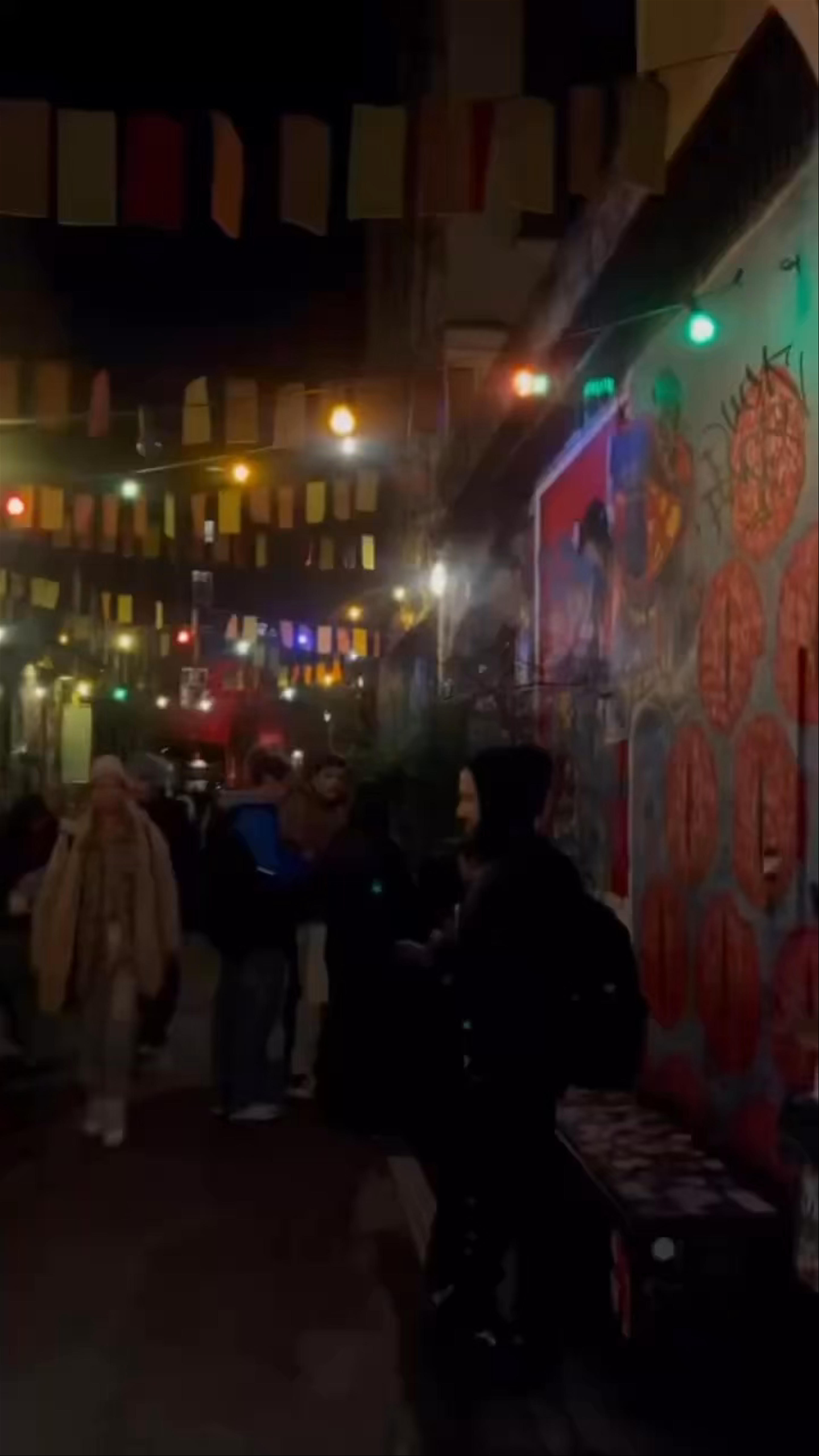 Haus Schwarzenberg Night Vibes: Berlin's Artistic Alley Experience