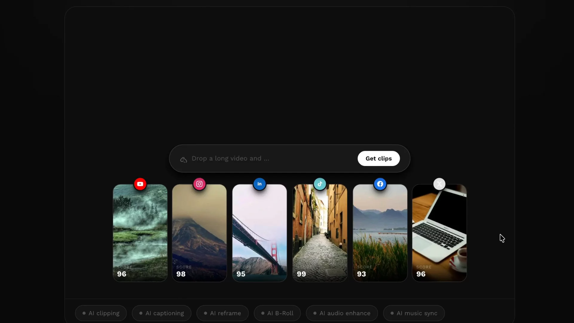 Choppr | AI Video Clipper for Viral Content image 1