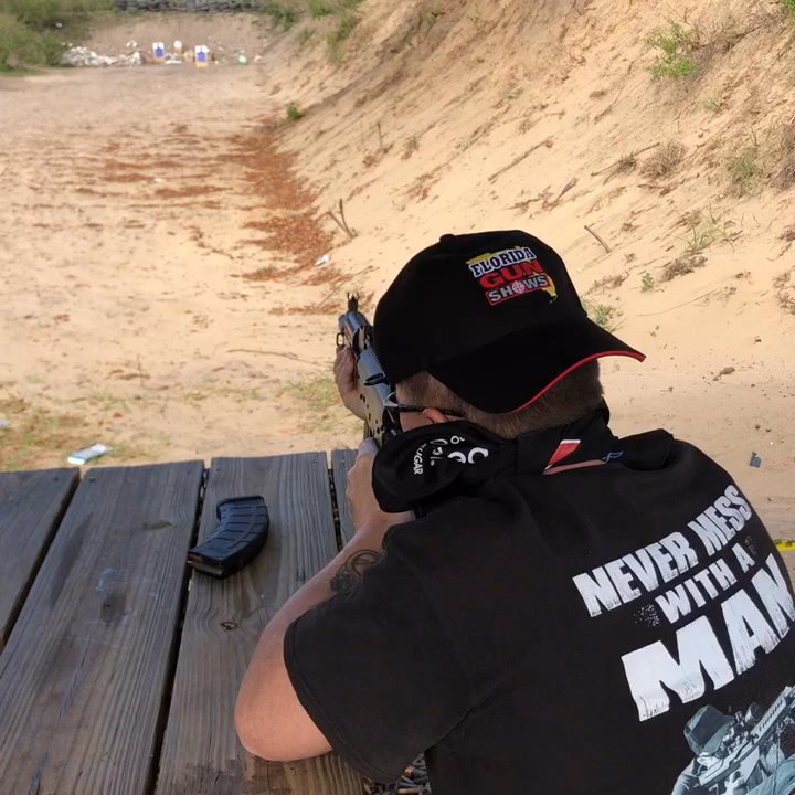 Shoot Shack Gun Range - Mr Shite Sturdwell enjoying the shack as always - Gun/Rifle Ranges Near Me - Lithia, Florida