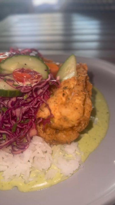 14 North Daiquiri Bar - Fried Snapper - Cocktail Bars Near Me - Dania Beach, Florida