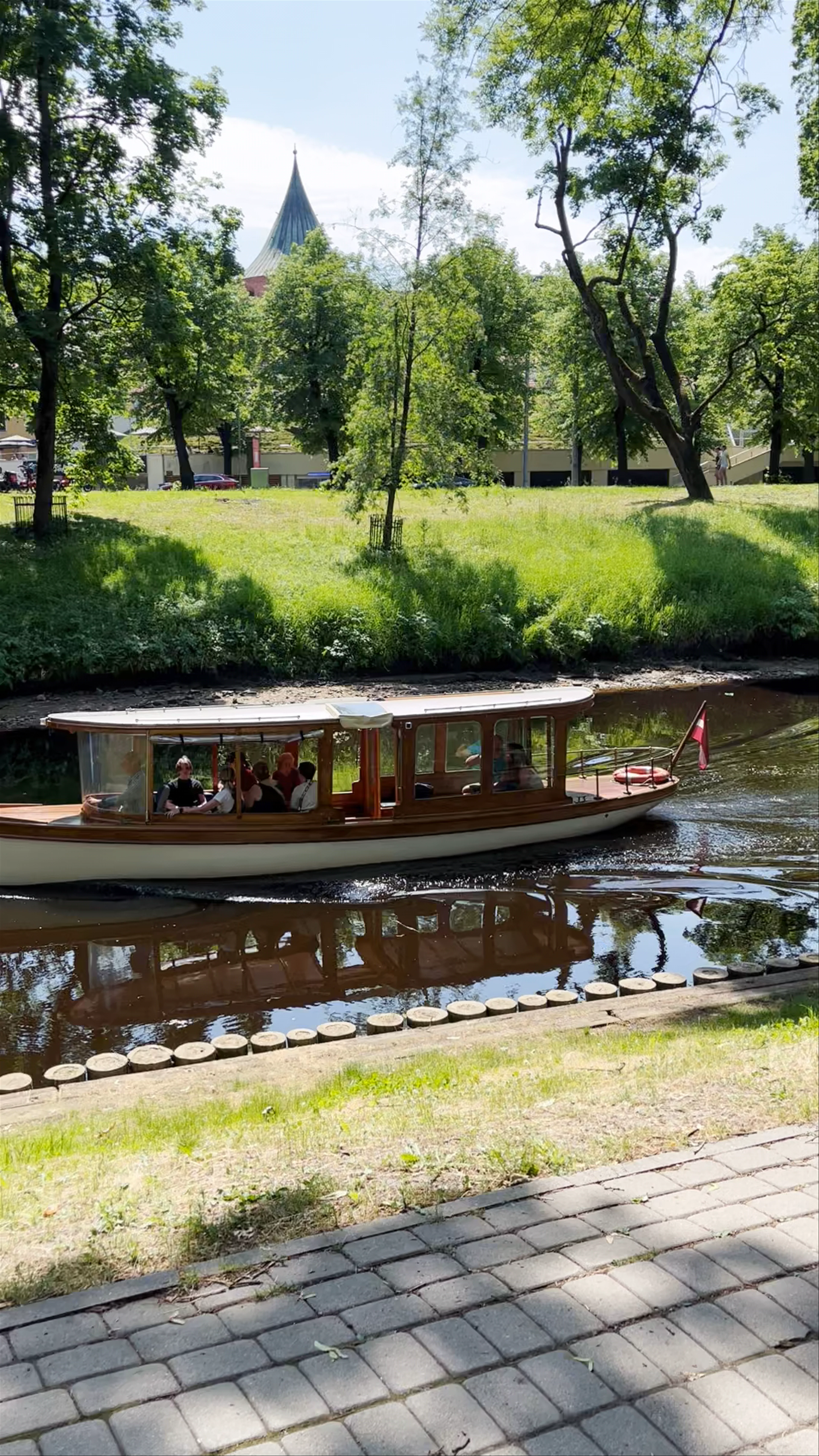 Riga by Canal, City Canal, Central District, Riga, Latvia