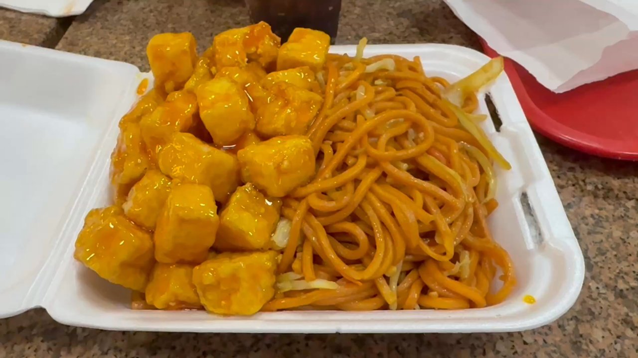 Golden Chopstix - Orange tofu - Chinese Near Me - Corona, California