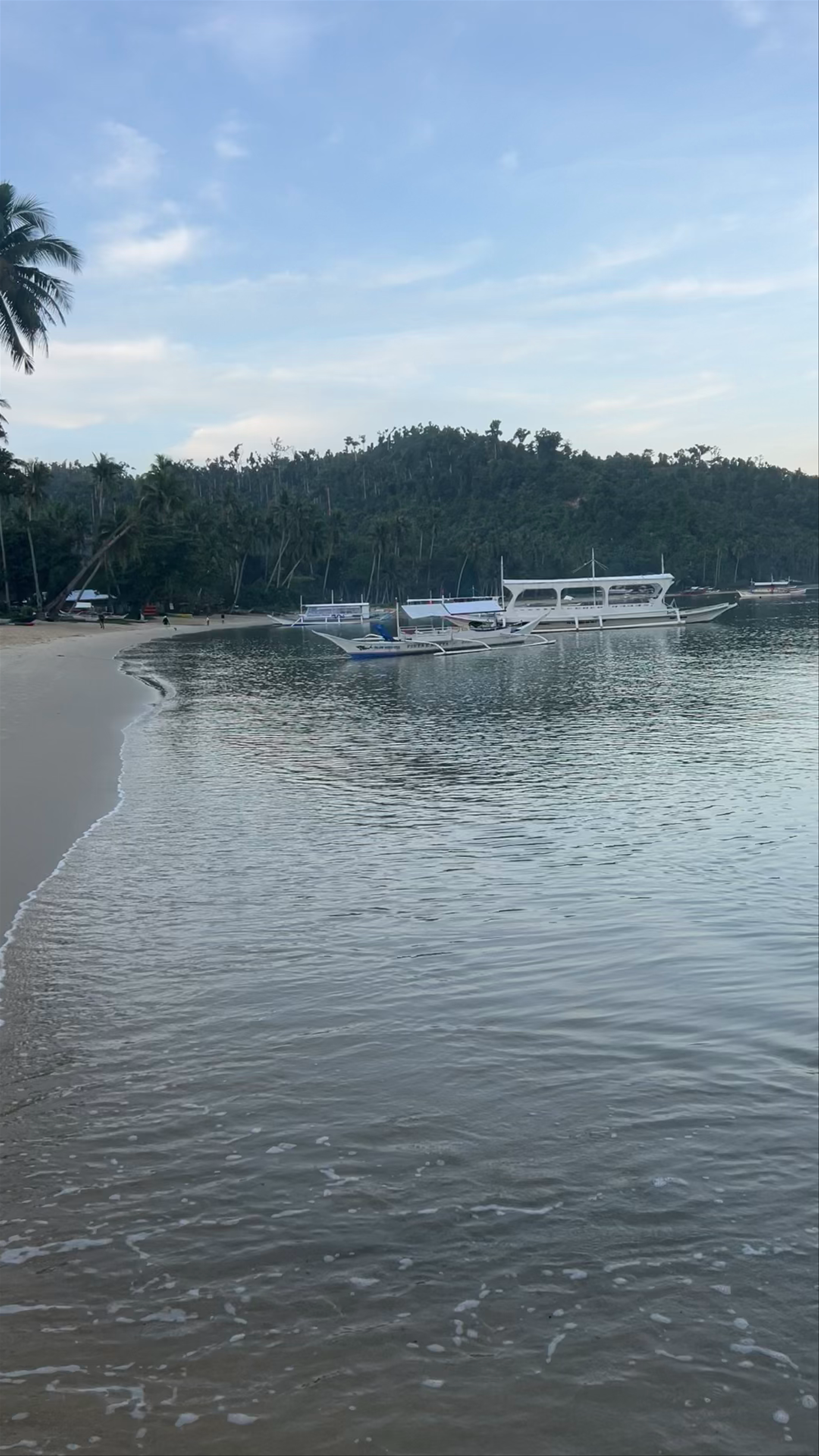 Tranquil Shores of Port Barton Beach, Philippines