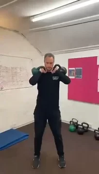 Kettlebell Front Squat