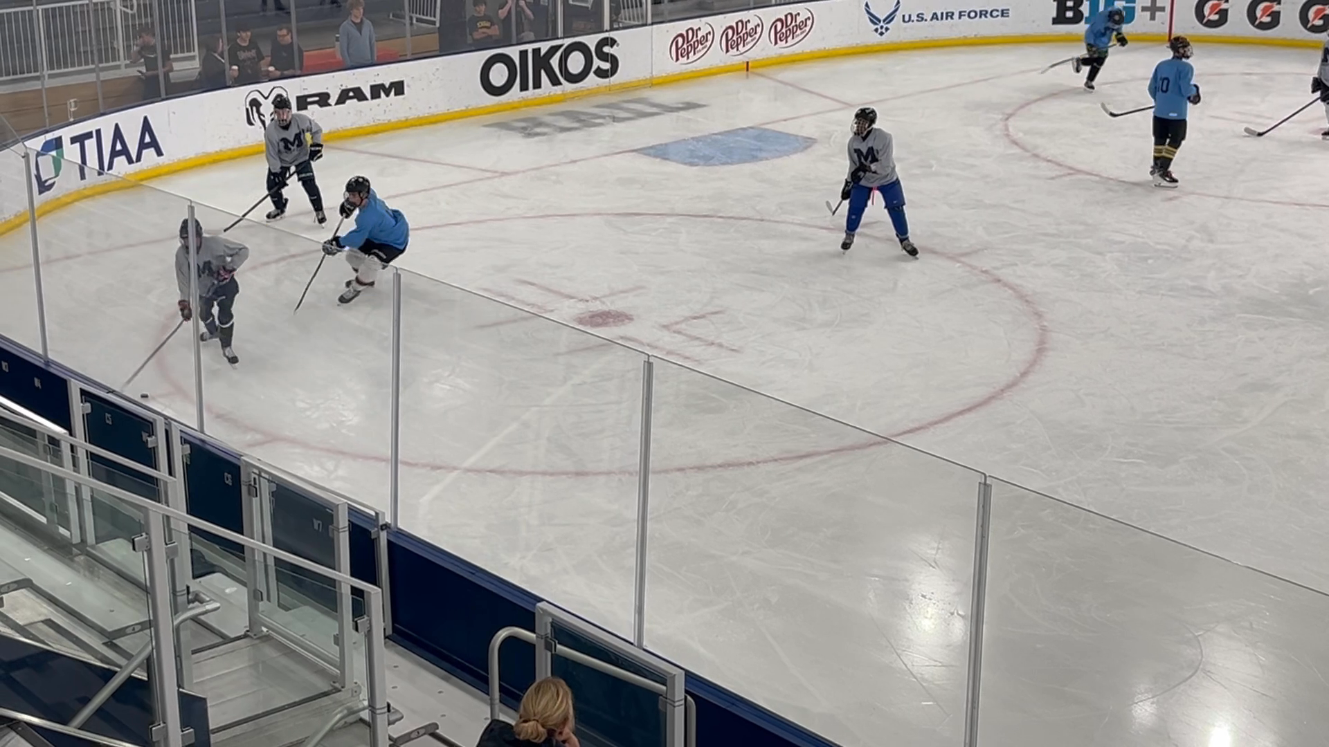 Luke Panko 3v1 Drill at University of Michigan Prospects camp