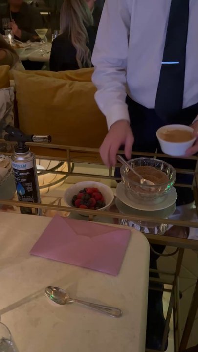 Viamara - Tableside creme brulee - Cocktail Bars Near Me - Newport Beach, California
