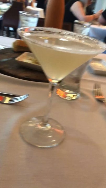 Villaggio del Vino - Lemon drop martini! - Wine Bars Near Me - Tyler, Texas