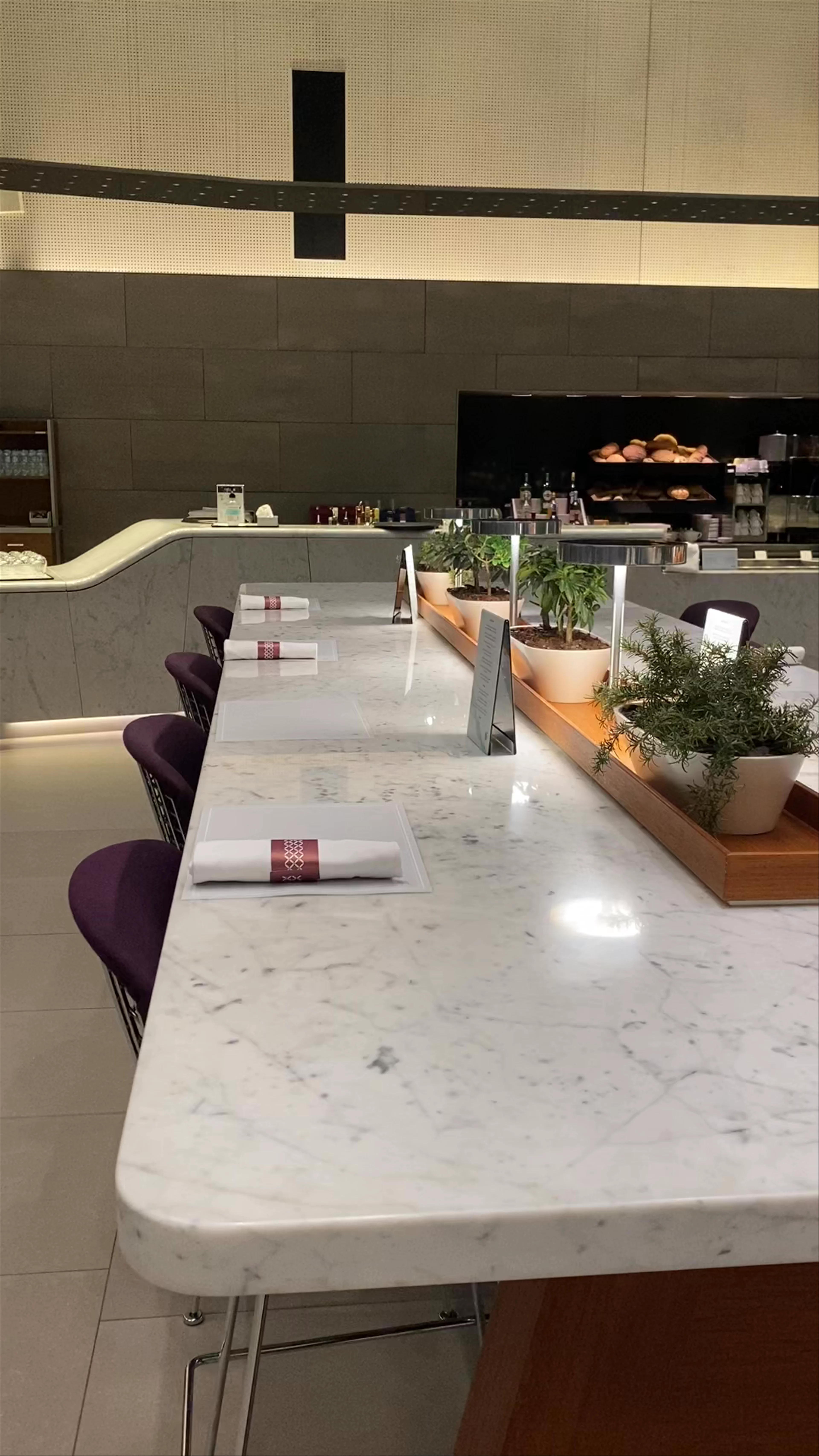 Qatar Airways Business Class Lounge