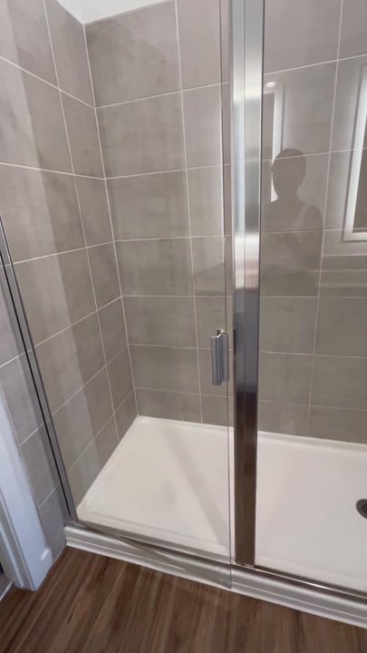More Than Clean - Bathroom shower - brand new clean! - Office Cleaning Near Me - Kissimmee, Florida