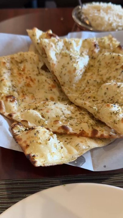 Himalayan Chulo - Garlic naan super duper sooty with a bit of crunch - Himalayan/Nepalese Near Me - Escondido, California
