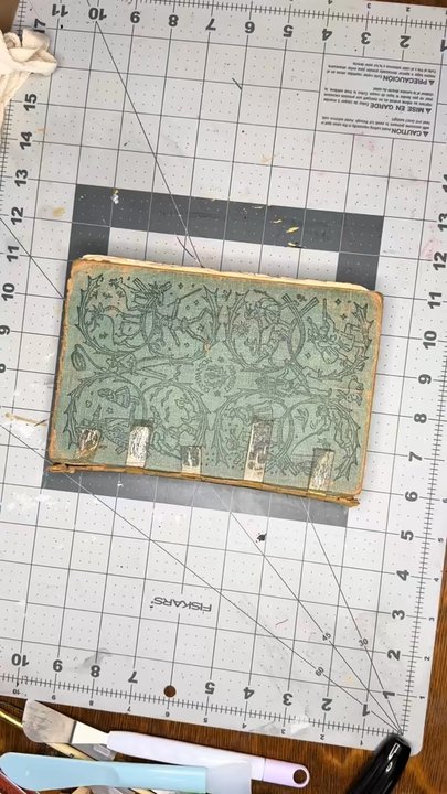 Archivist's Hollow - Book deconstruction and cleaning for an old Little Women book. - Bookbinding Near Me