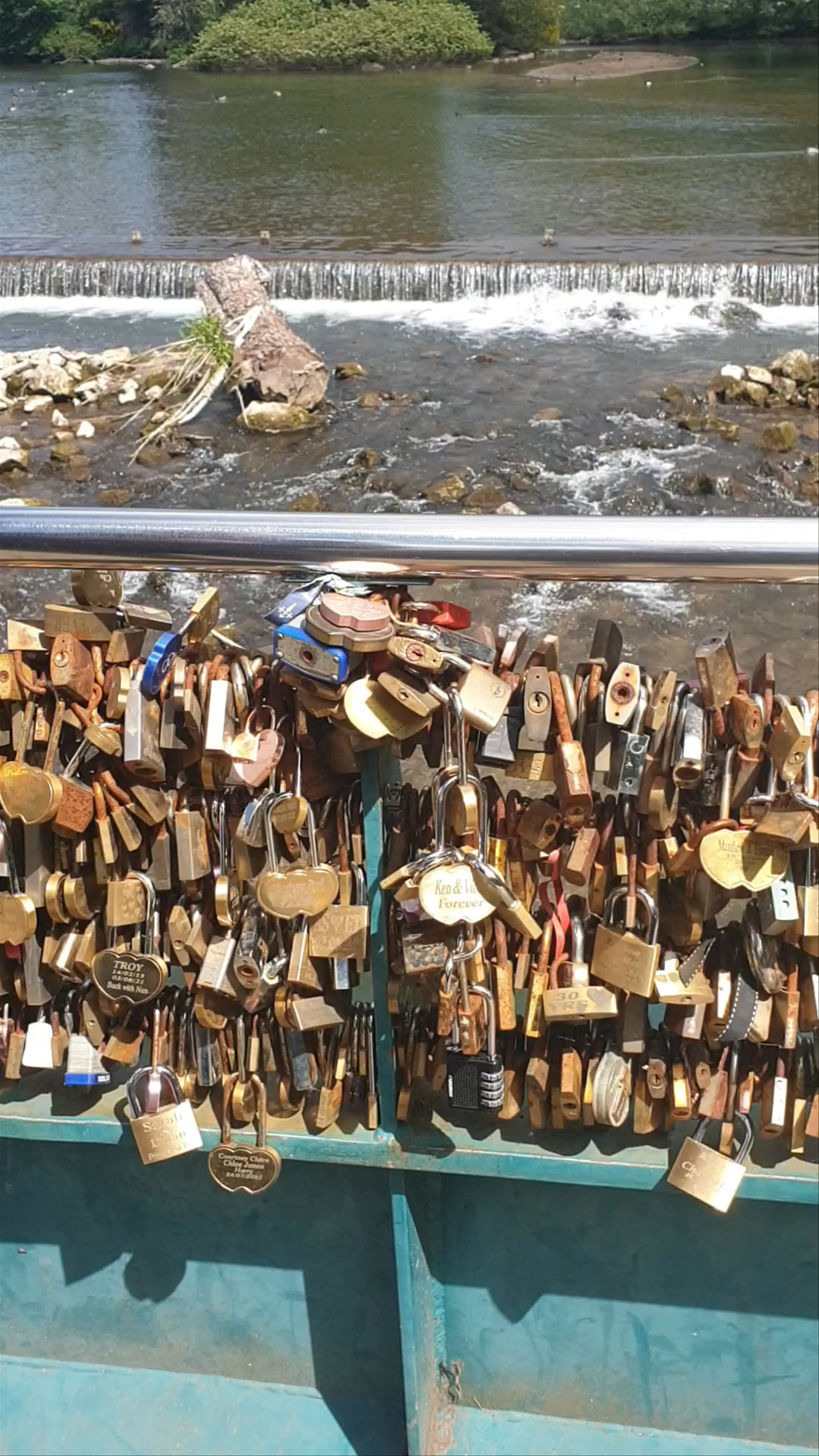 Bakewell Love Locks Bridge: A Romantic Riverside Tradition