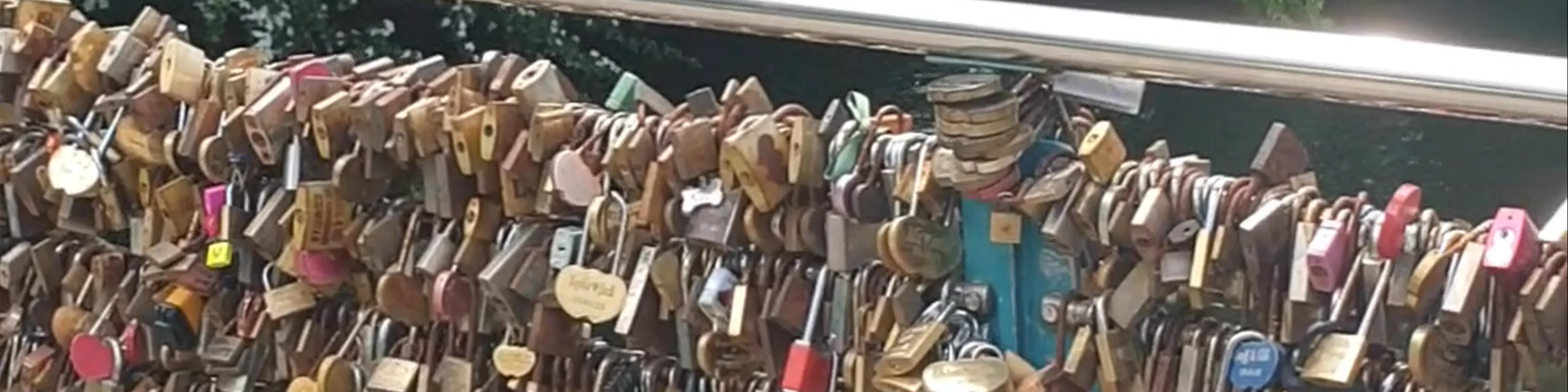 Bakewell Love Locks Bridge