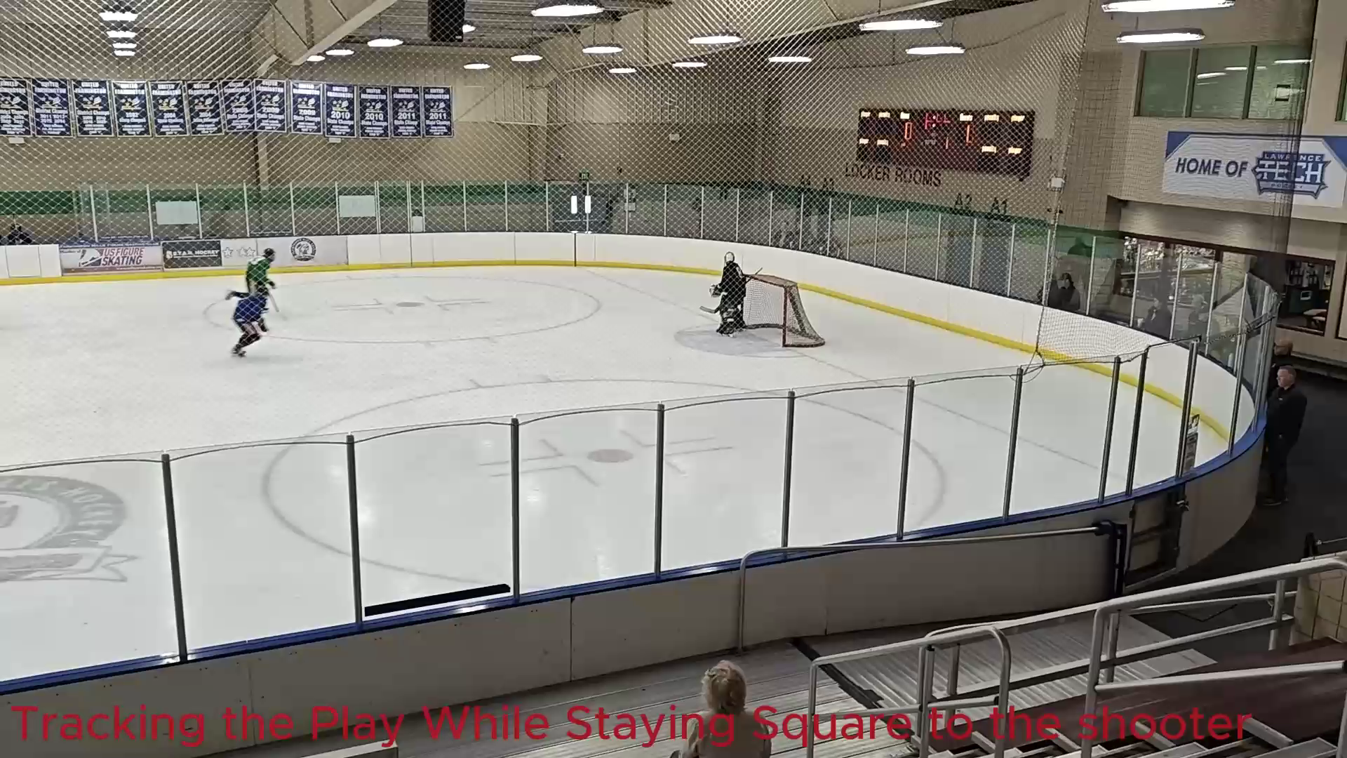 Henry Frost: Tracking the play while staying square to the shooter