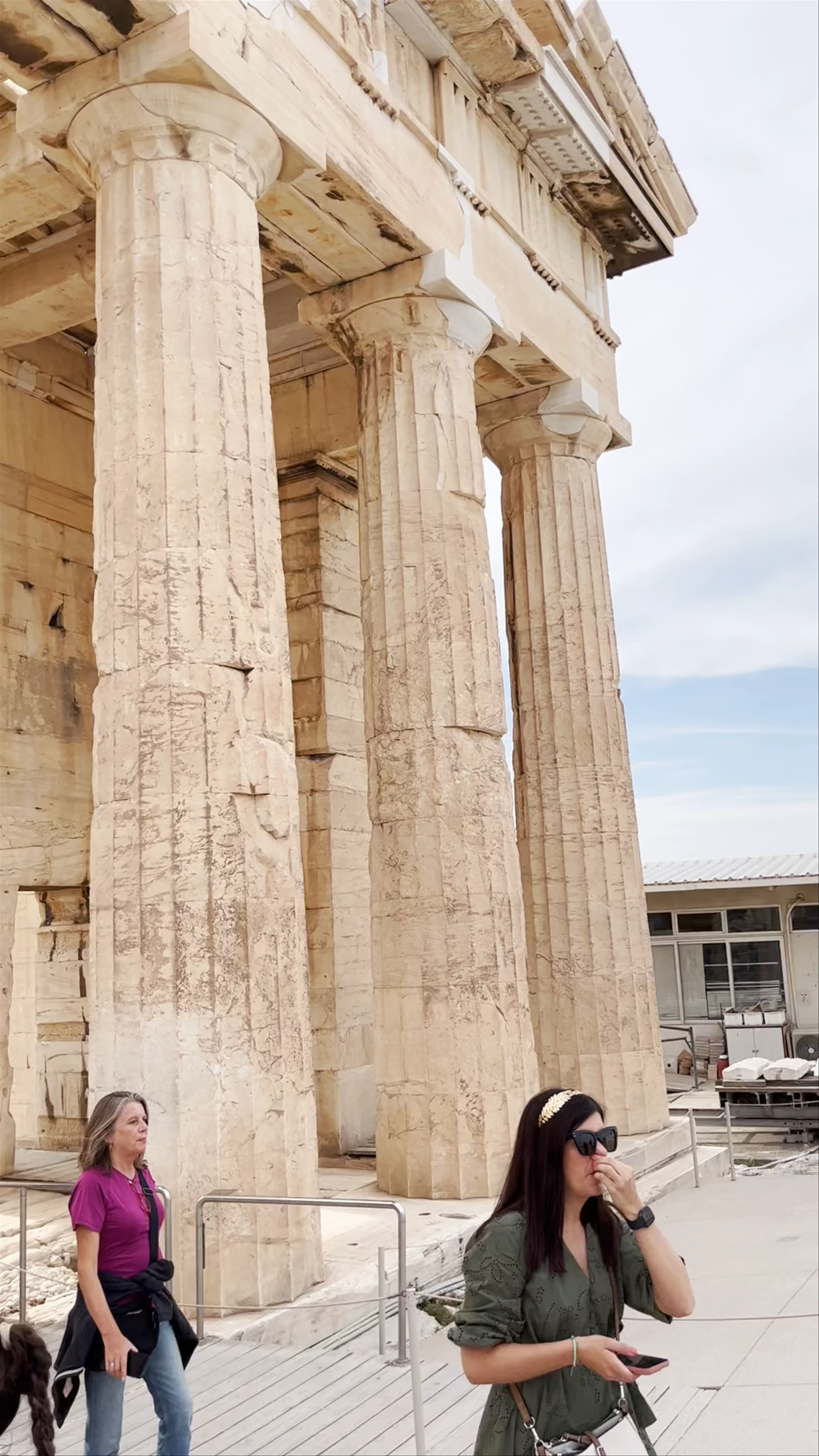 Propylaea, Acropolis, Dionysiou Areopagitou, Athens, Greece