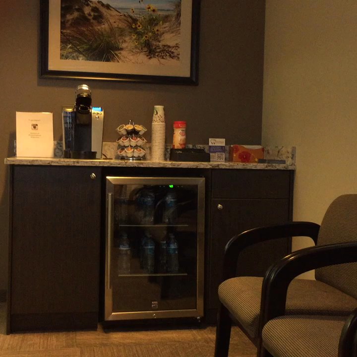 Precision Dental Center - Spotless waiting room, free water, TV and WiFI - General Dentistry Near Me - Chesterton, Indiana