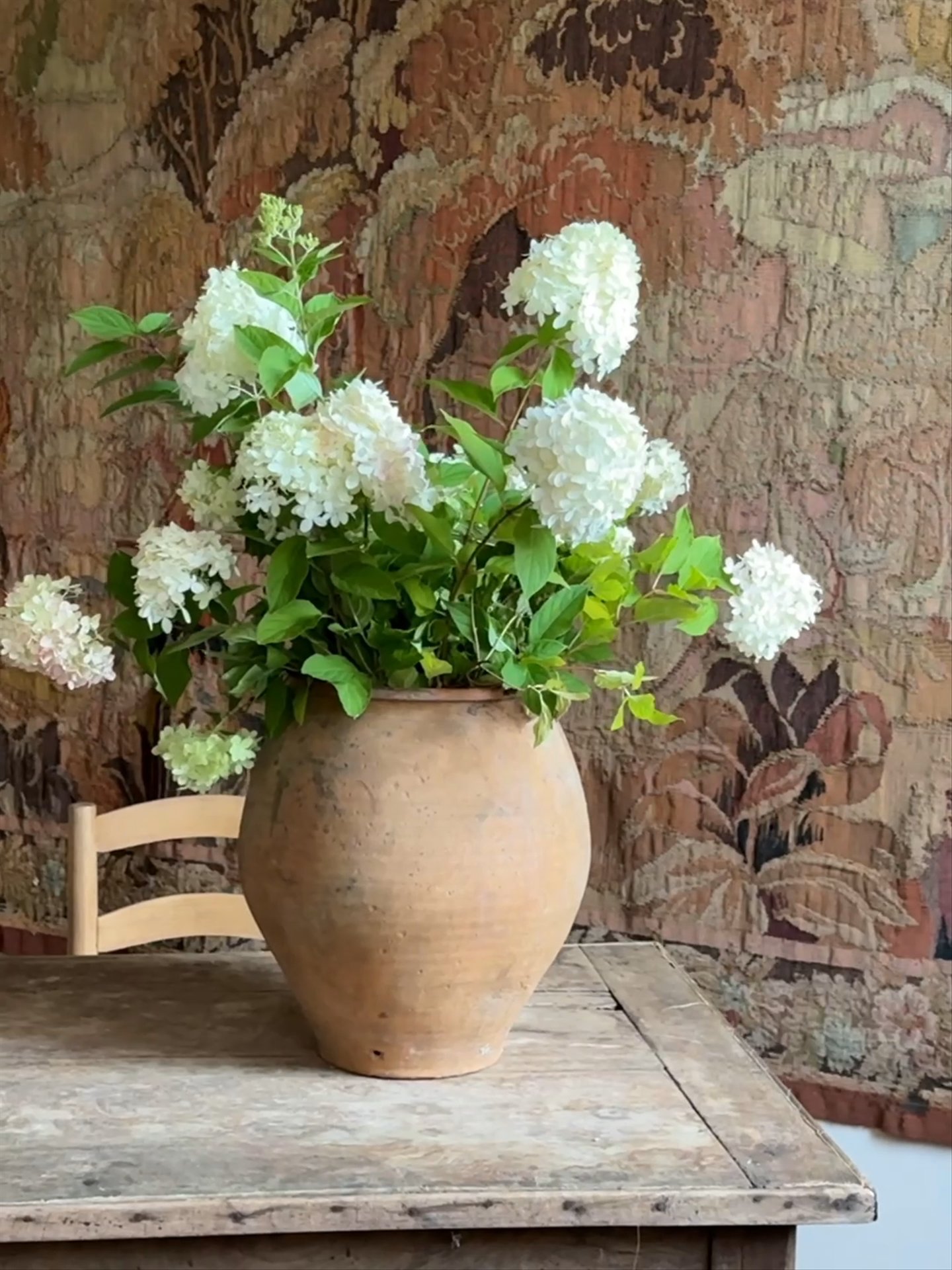 Antique French Olive Jar