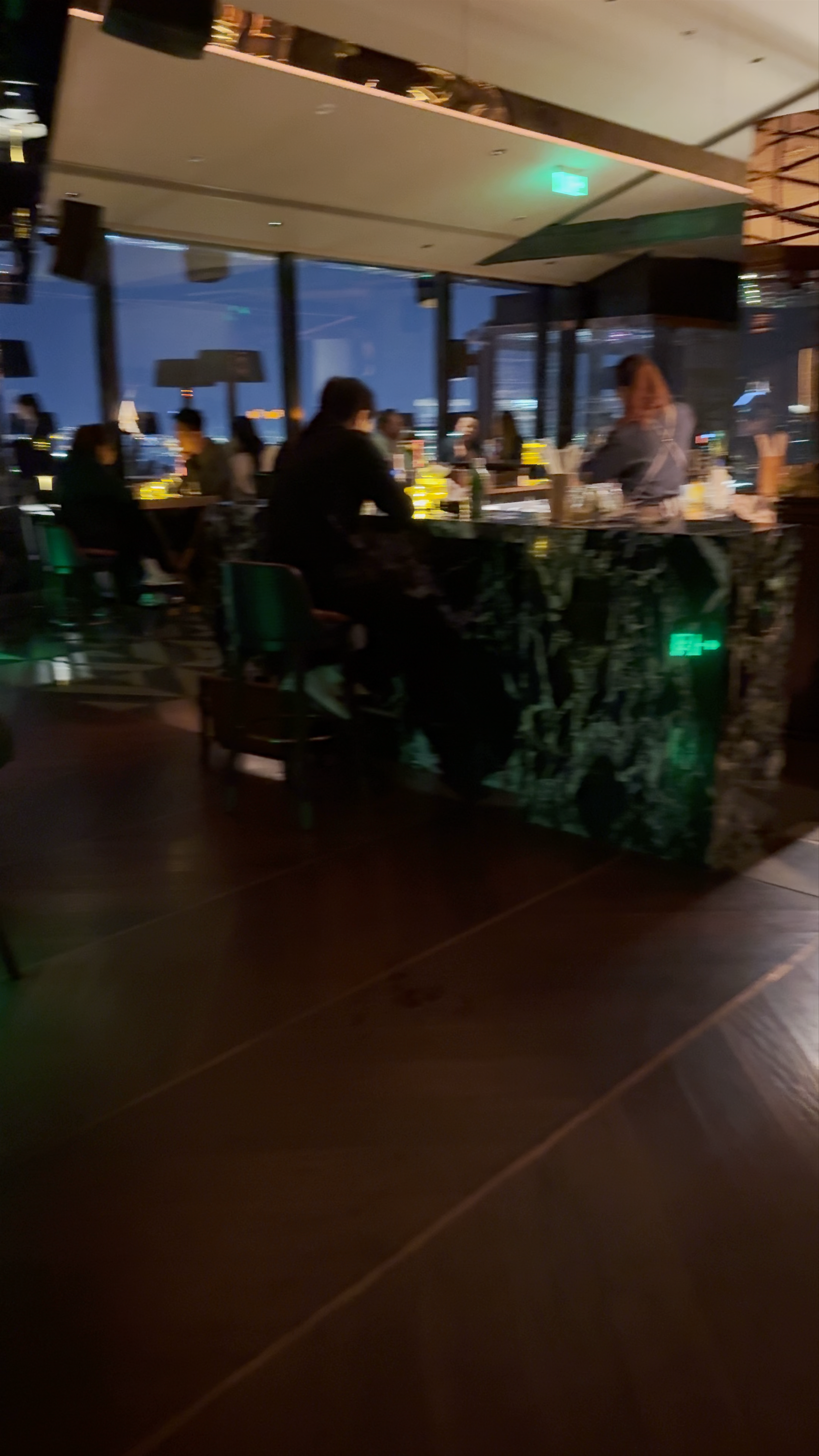 Evening Vibes at Flair Bar, Lujiazui, Shanghai