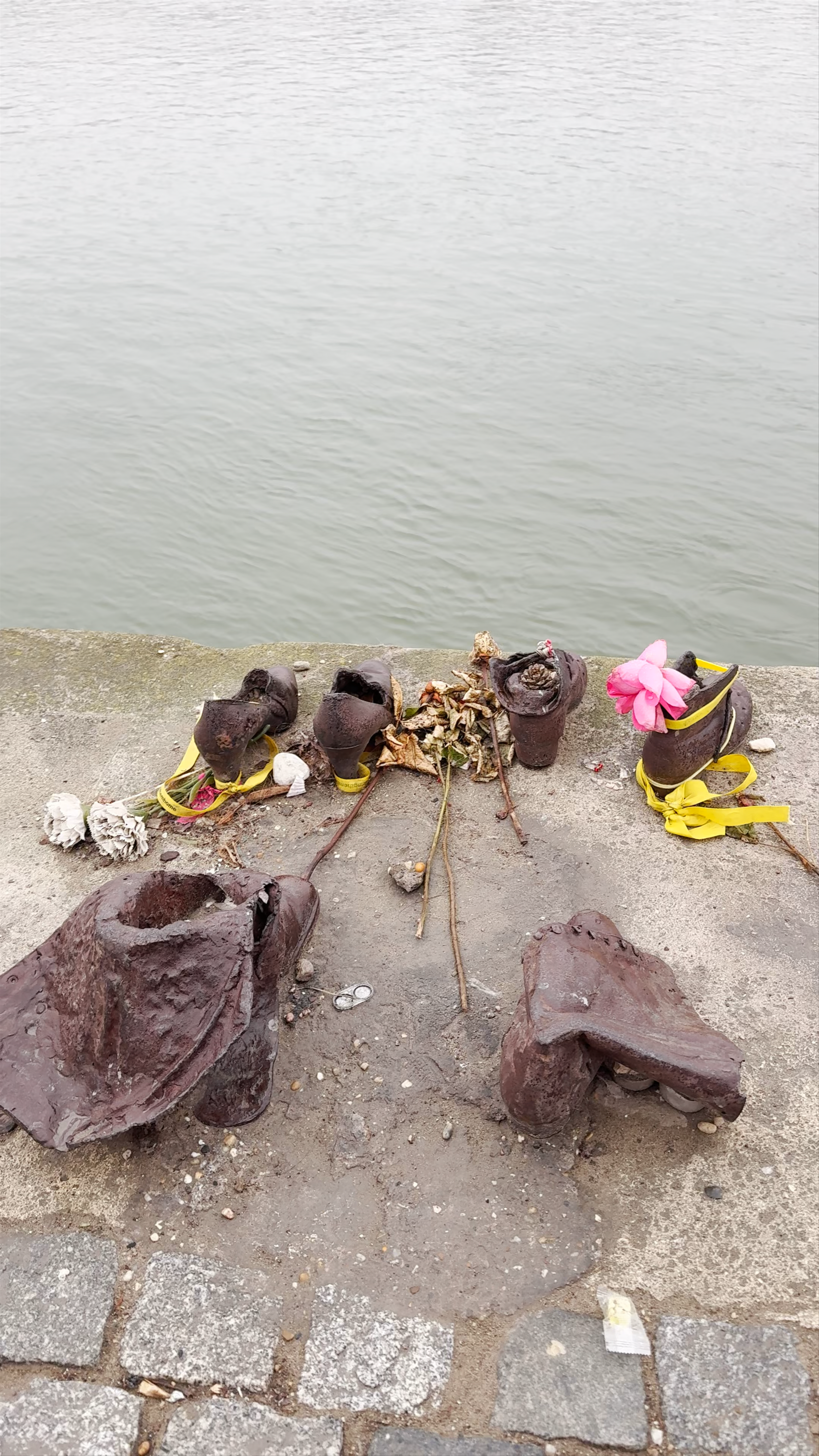 Shoes on the Danube Bank