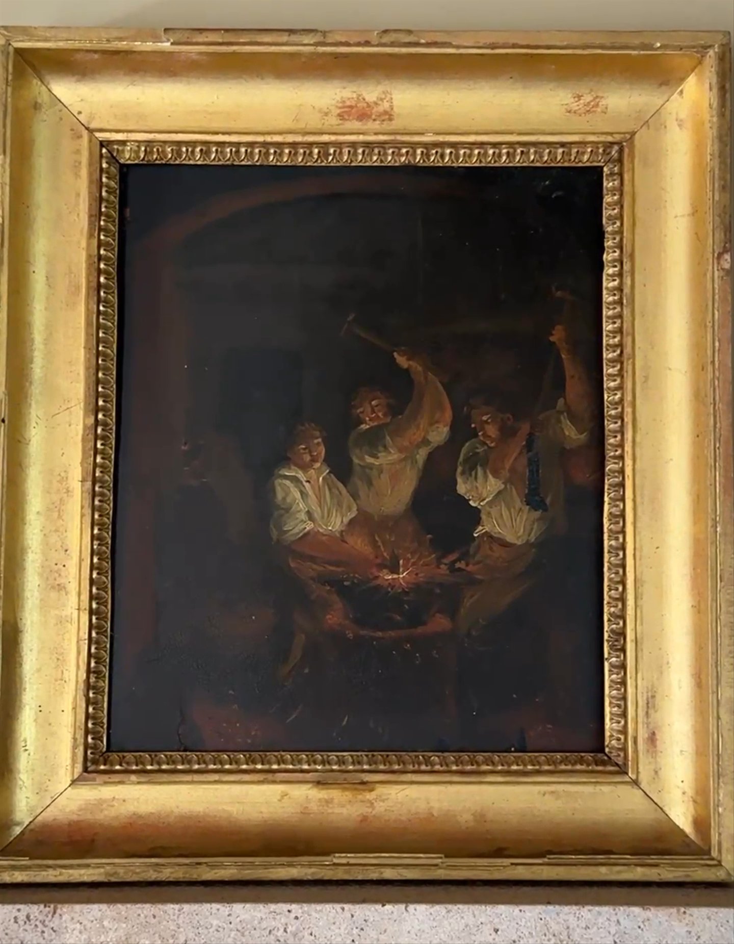 ‘The Blacksmith’ Oil Artwork