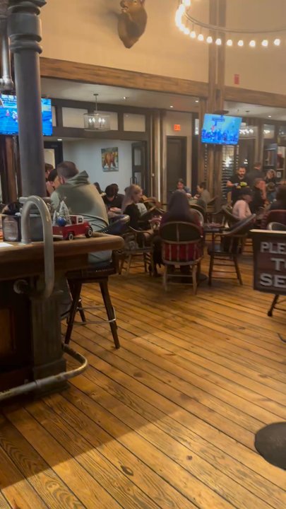 Logan's Bar & Grill - Still serving food, still with open tables, but would not seat us not allow us to order even a salad, side or sandwich to go - New American Near Me - Whitefish, Montana