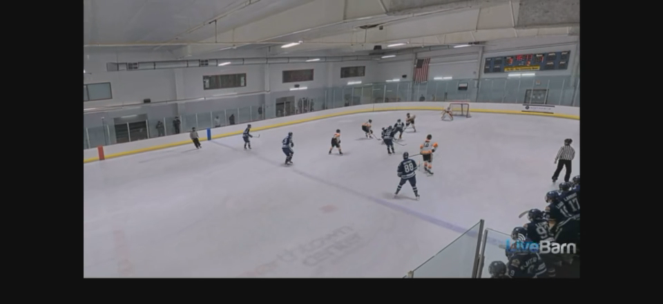 Roman Iannuzzi's Incredible Close-Range Save | Jr. Flyers 14U AAA