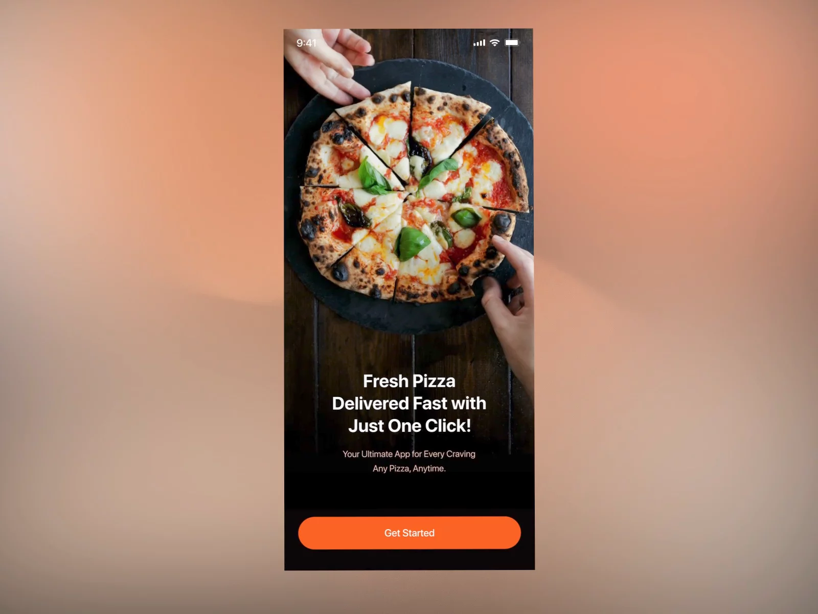 Food App UI Motion Exploration