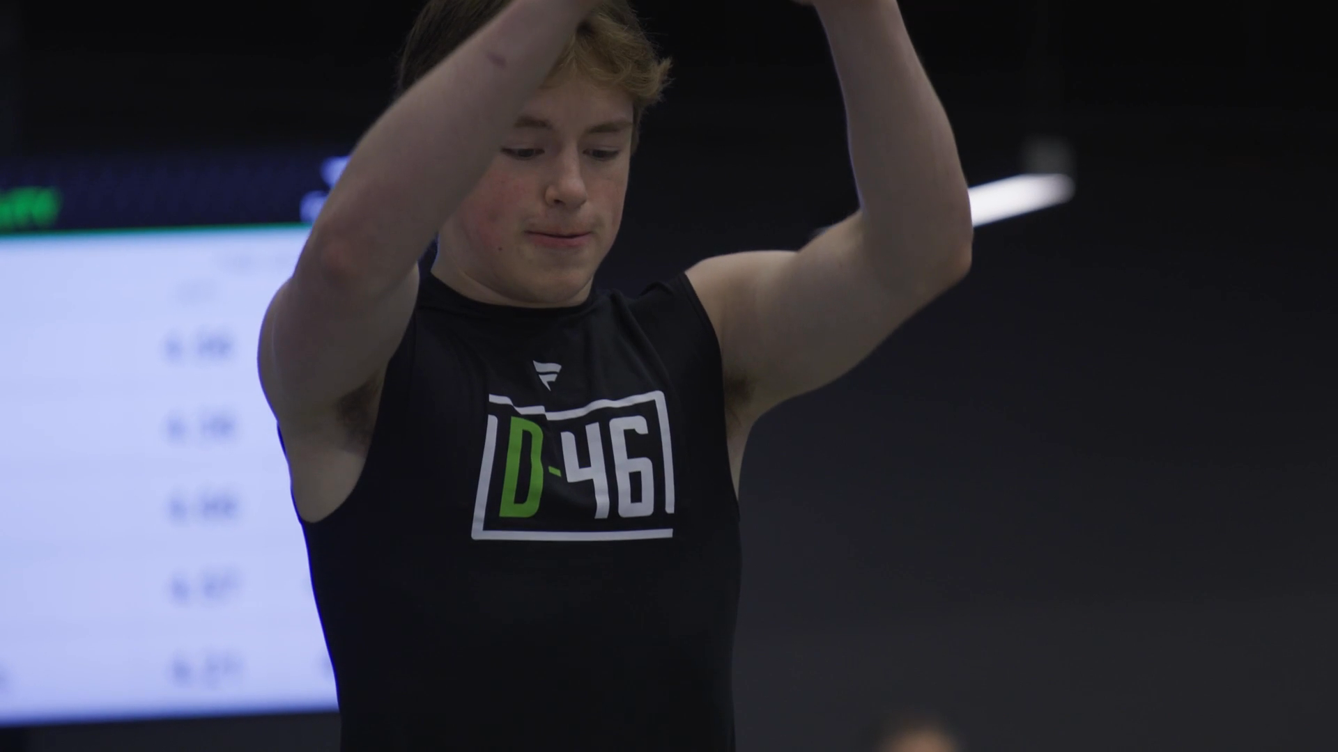 Daxon Rudolph at the 2026 NHL Scouting Combine Workouts · Jun. 6, 2026