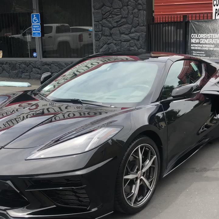 Excellence Auto Collision - 2020 Chevy Corvette C8 - Body Shops Near Me - Sacramento, California