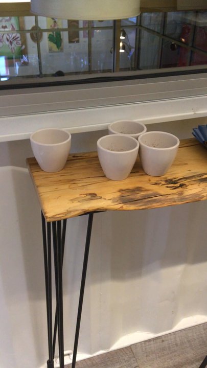 Caffe Umbria - Learning about Cupping in their test lab! - Coffee & Tea Near Me - Chicago, Illinois