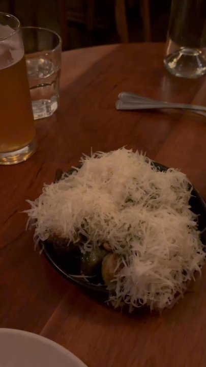 Firefly Restaurant - parm brussel sprouts - New American Near Me - San Francisco, California