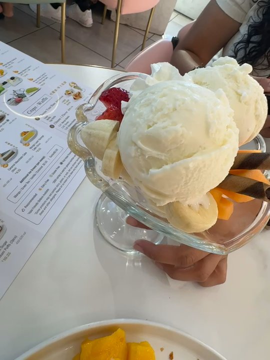 Mango Mango Dessert - Coconut Mixed Fruit Sundae - Desserts Near Me - Las Vegas, Nevada