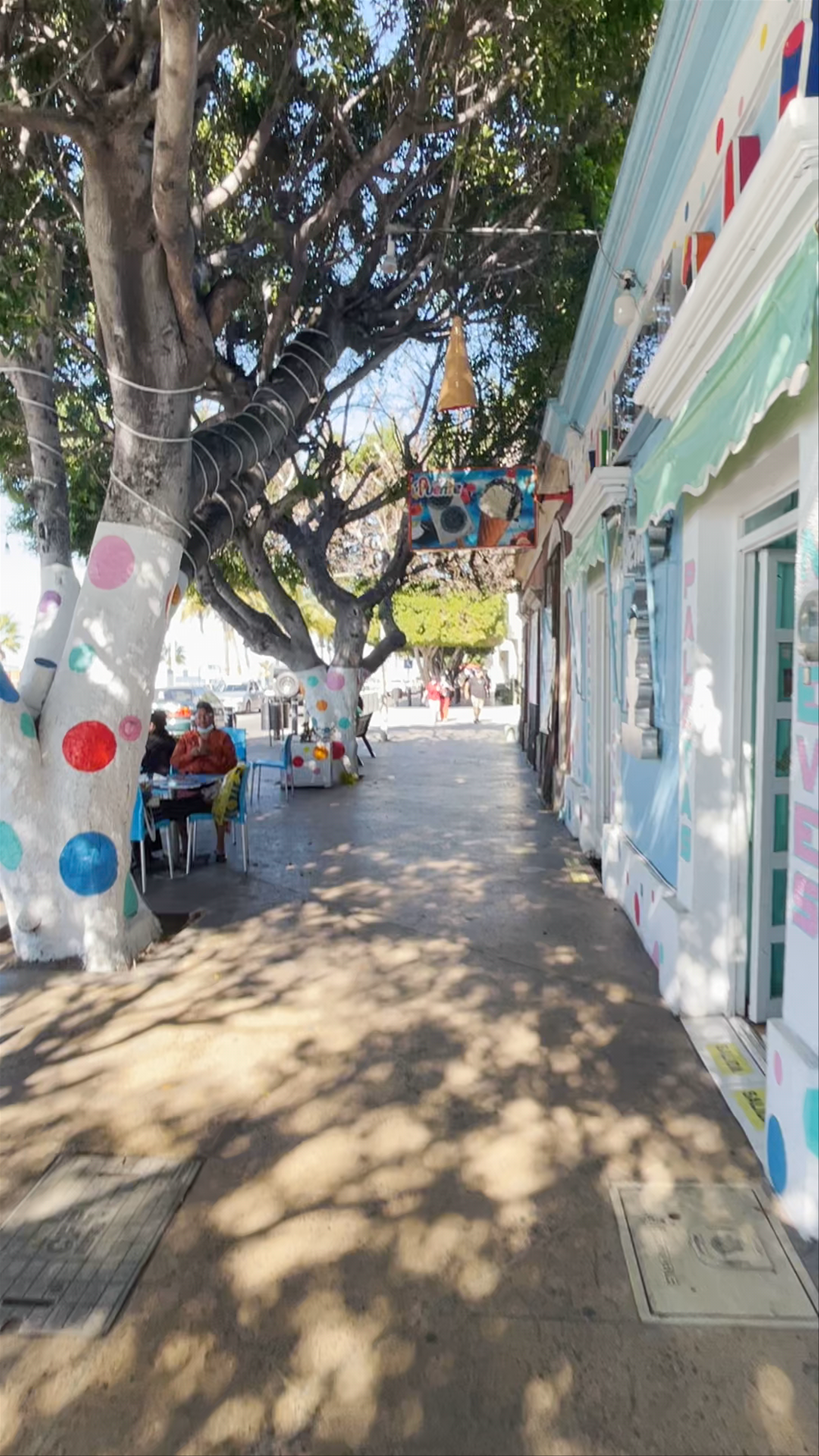La Fuente on Paseo Alvaro Obregon: Vibrant Street Scene in La Paz