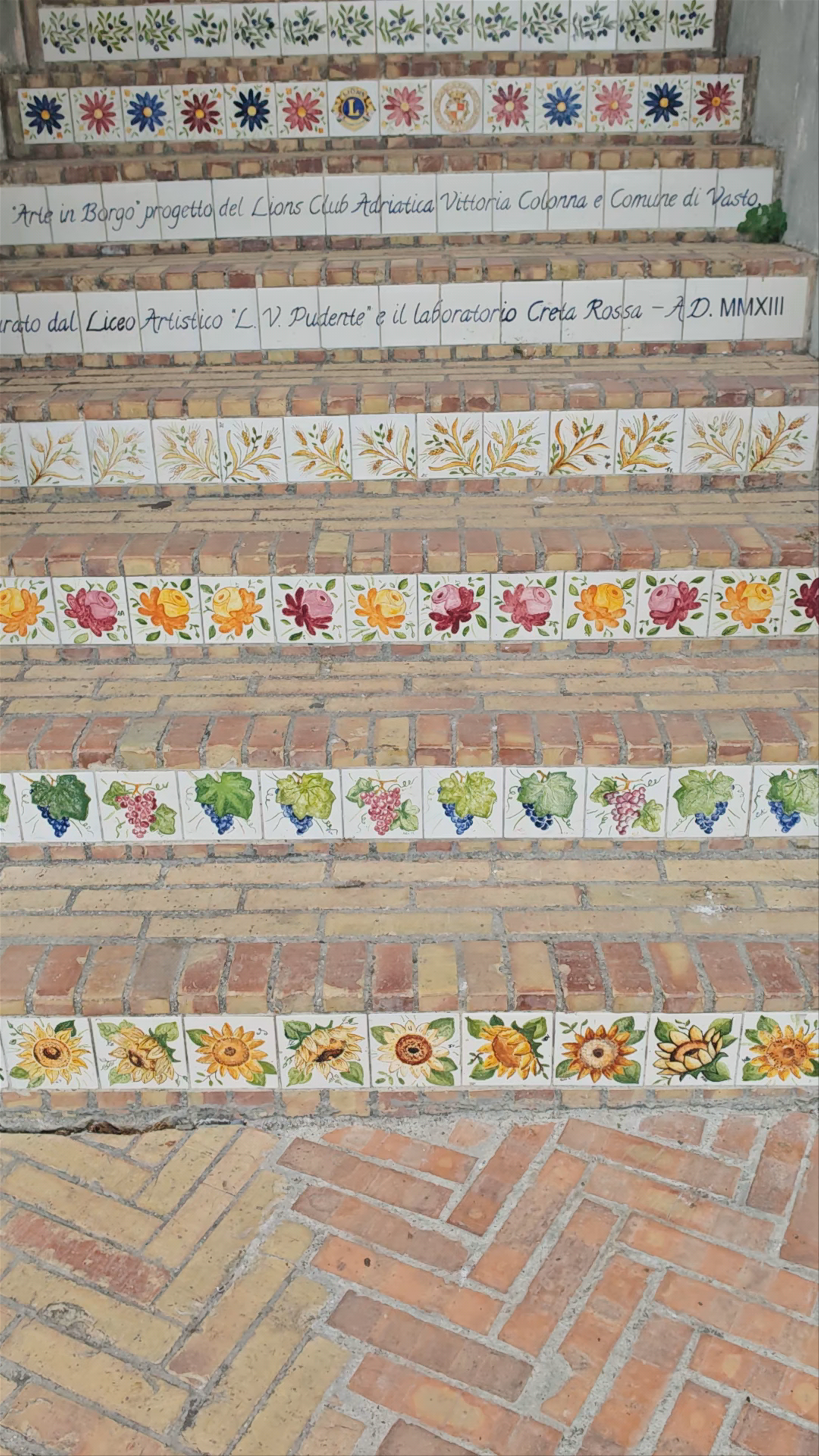 Scalinata Casa di Gabriele Rossetti