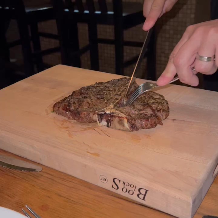 Via del Corso - Table side porterhouse steak - Italian Near Me - Berkeley, California