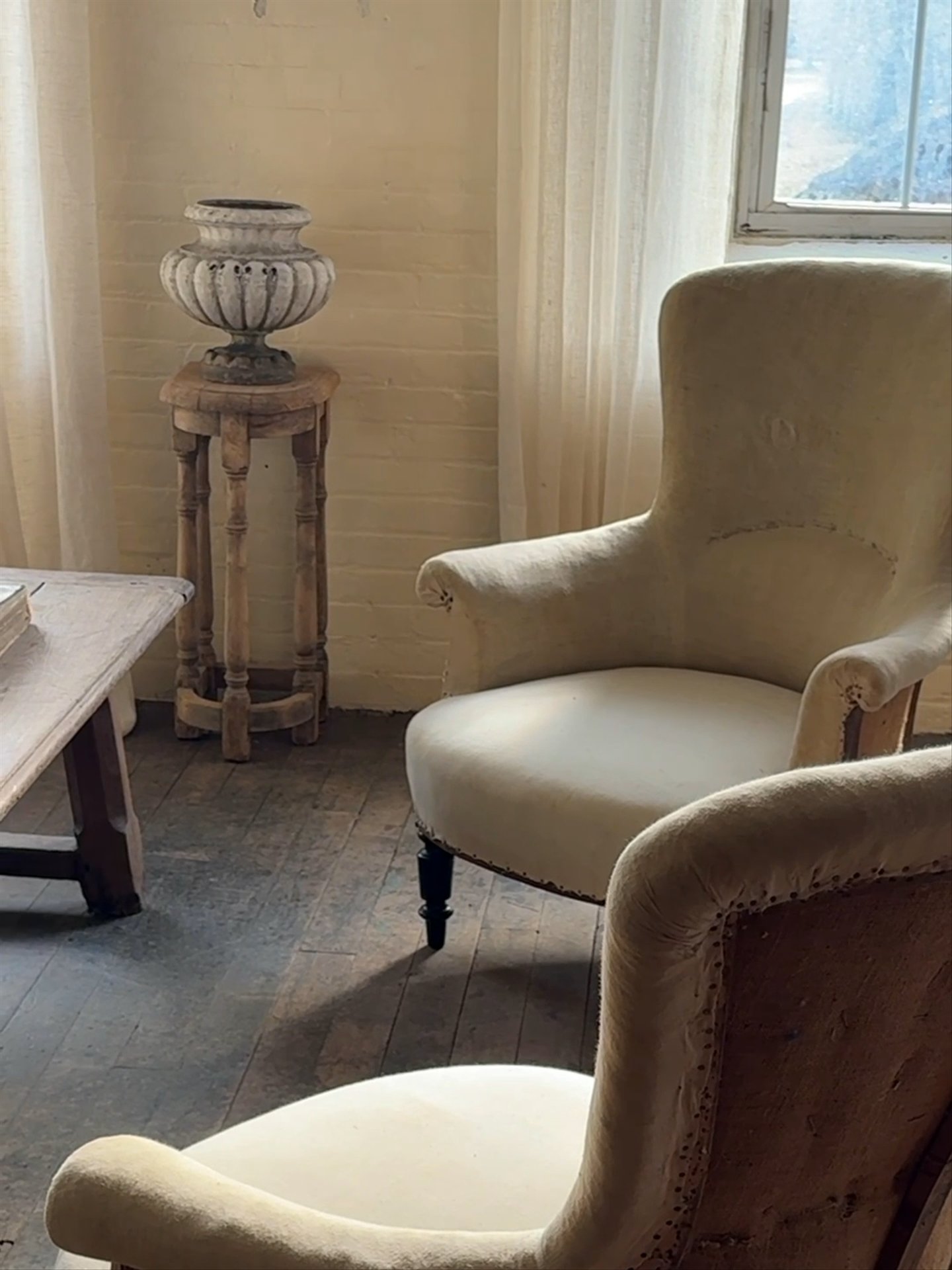French Church Side Table