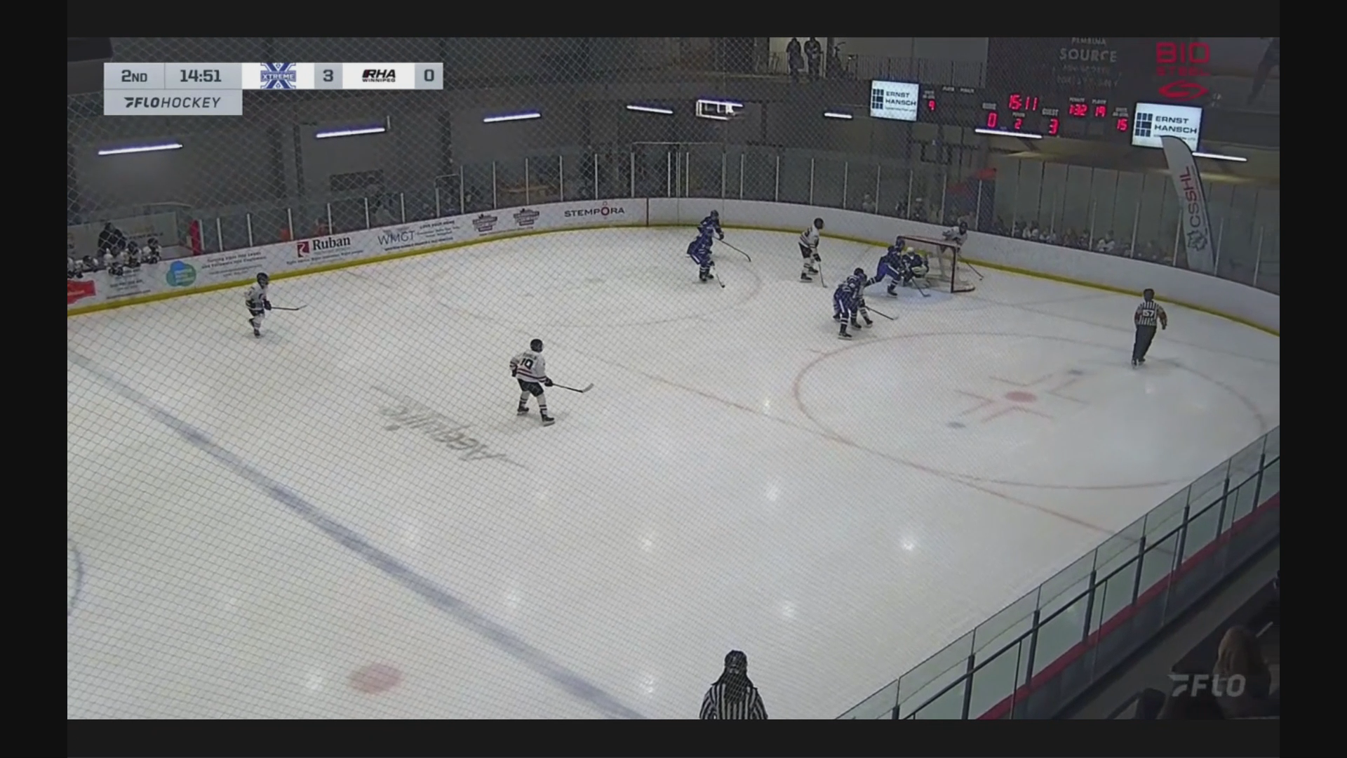 Aiden Moen's Forecheck & Pass 2 vs Northern Alberta Extreme