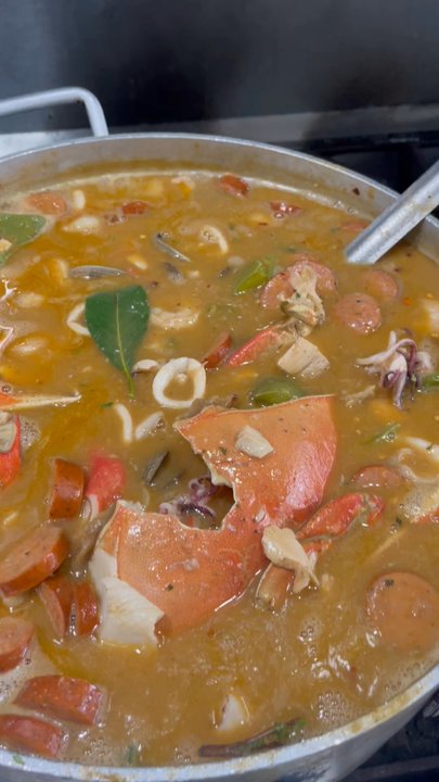 Bayside Fish & Chips - Our Fresh made Gumbo - Fish & Chips Near Me - Visalia, California
