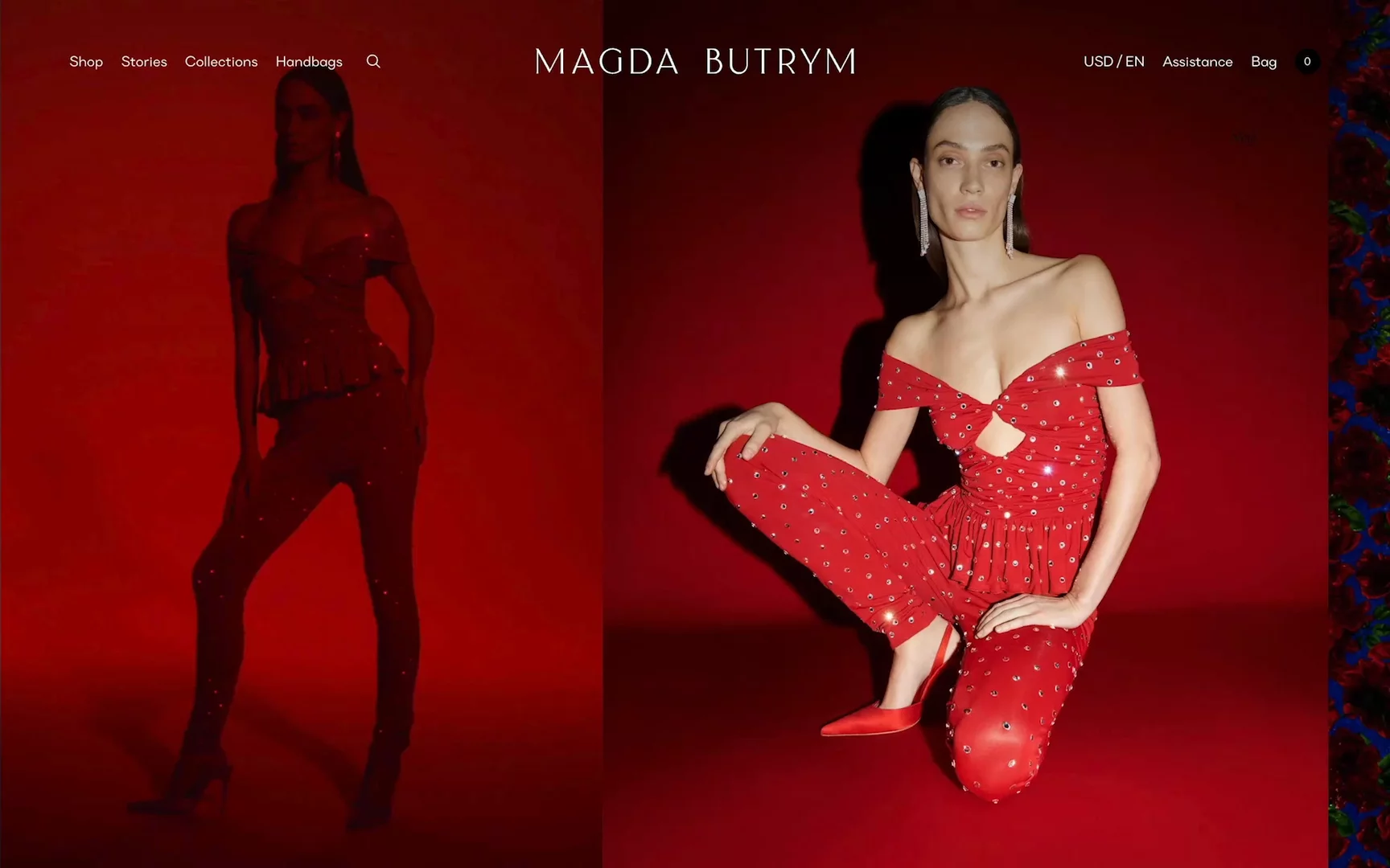 Magda Butrym: Official Website & On-line Boutique on Land-book - get  inspired by ecommerce design and more